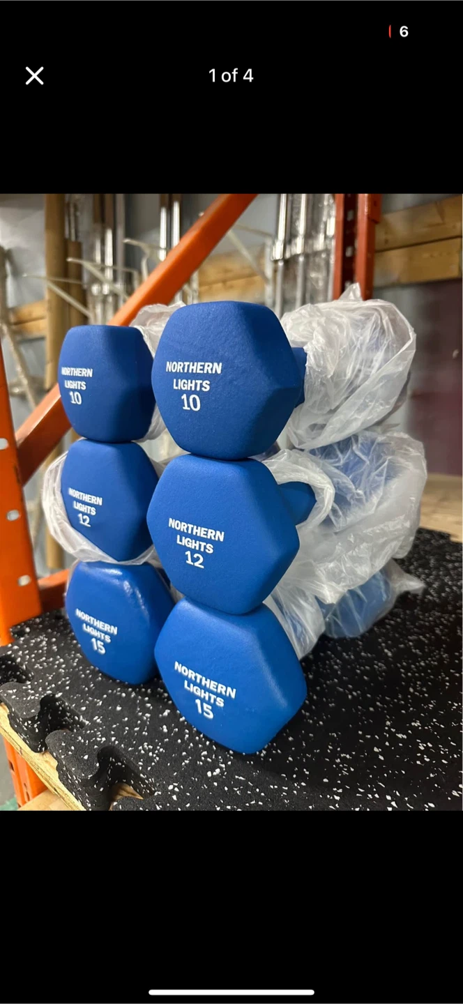 🏋️ NEOPRENE COATED YOGA DUMBBELLS – NEW 💪