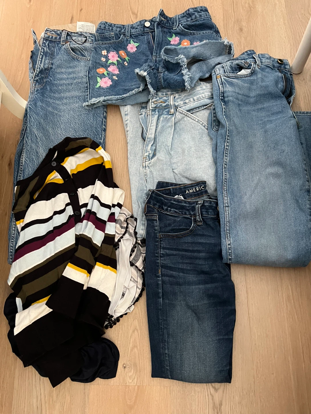 Various Women's Jeans and Tops Bundle