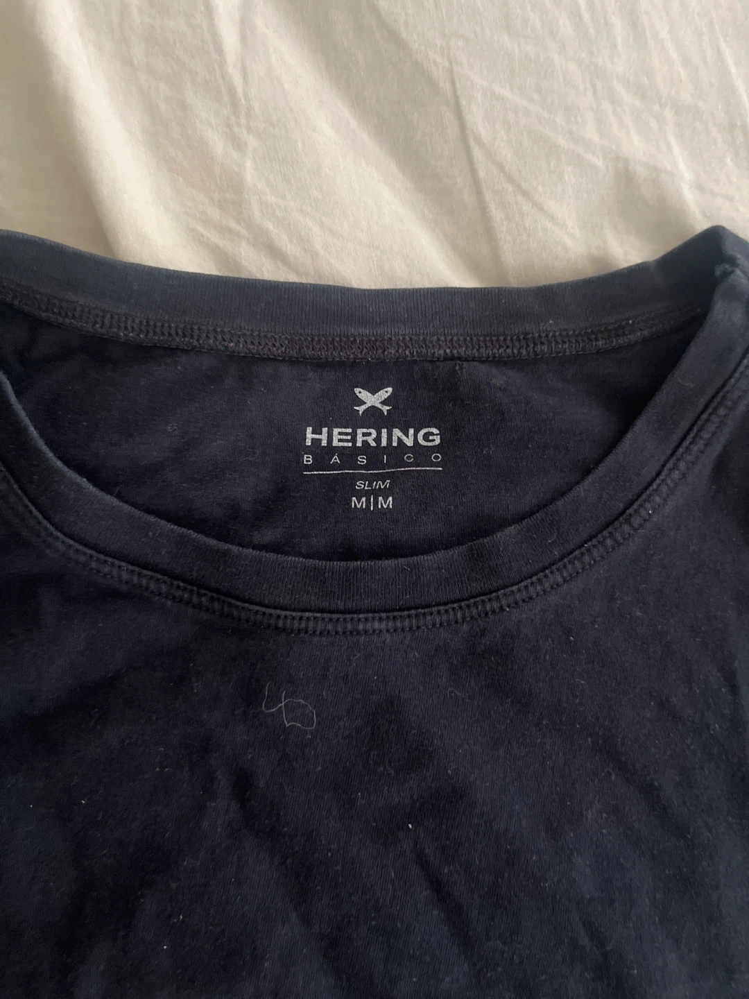 Hering Basico Slim Fit T-Shirt - Black, Size M - photo 2