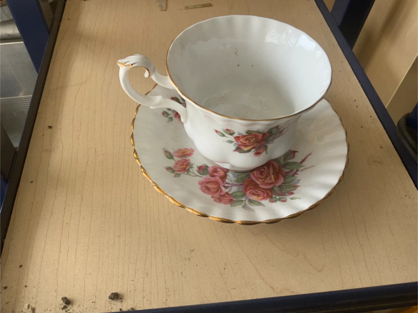 Royal Albert Centennial Rose Teacup and Saucer Set