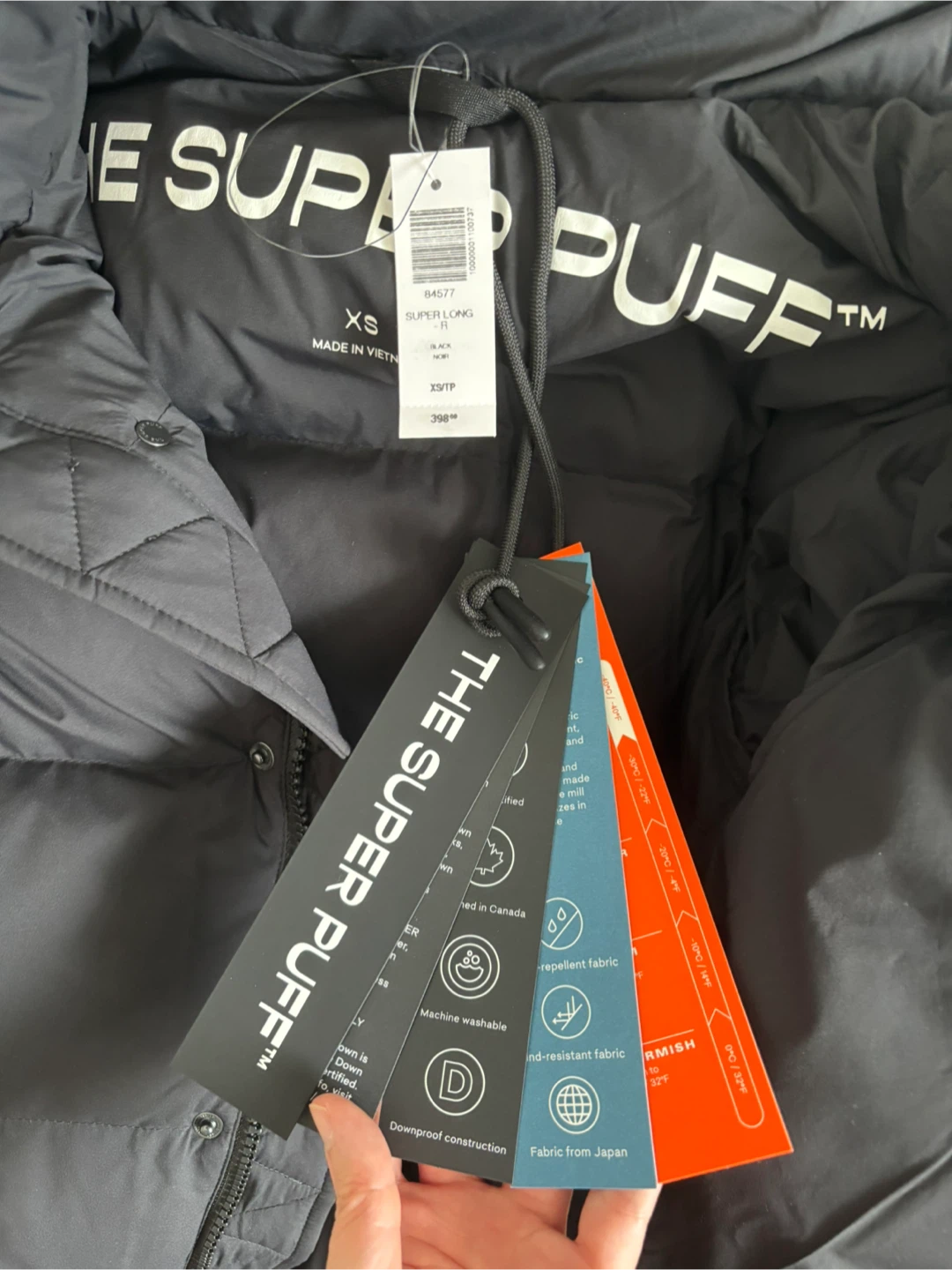 NEW Super Puff Long XS Aritzia Jacket 20% off