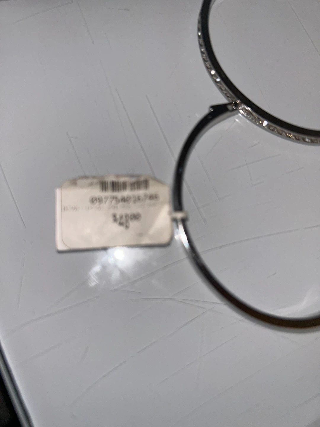 Givenchy Silver Tone Hinged Bangle Bracelets - photo 5
