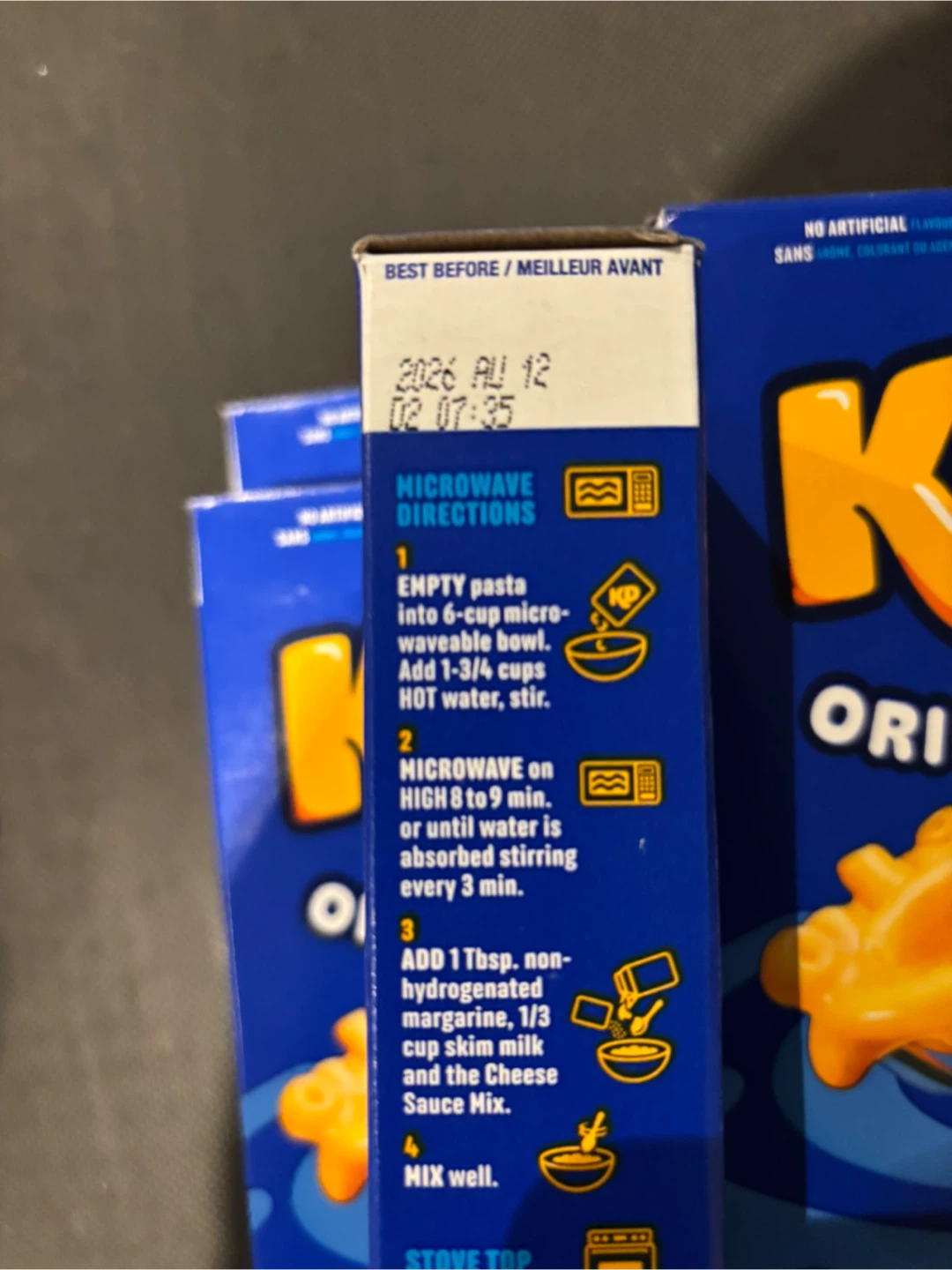 Kraft Dinner KD Original Macaroni & Cheese (9 x 200g) - photo 2