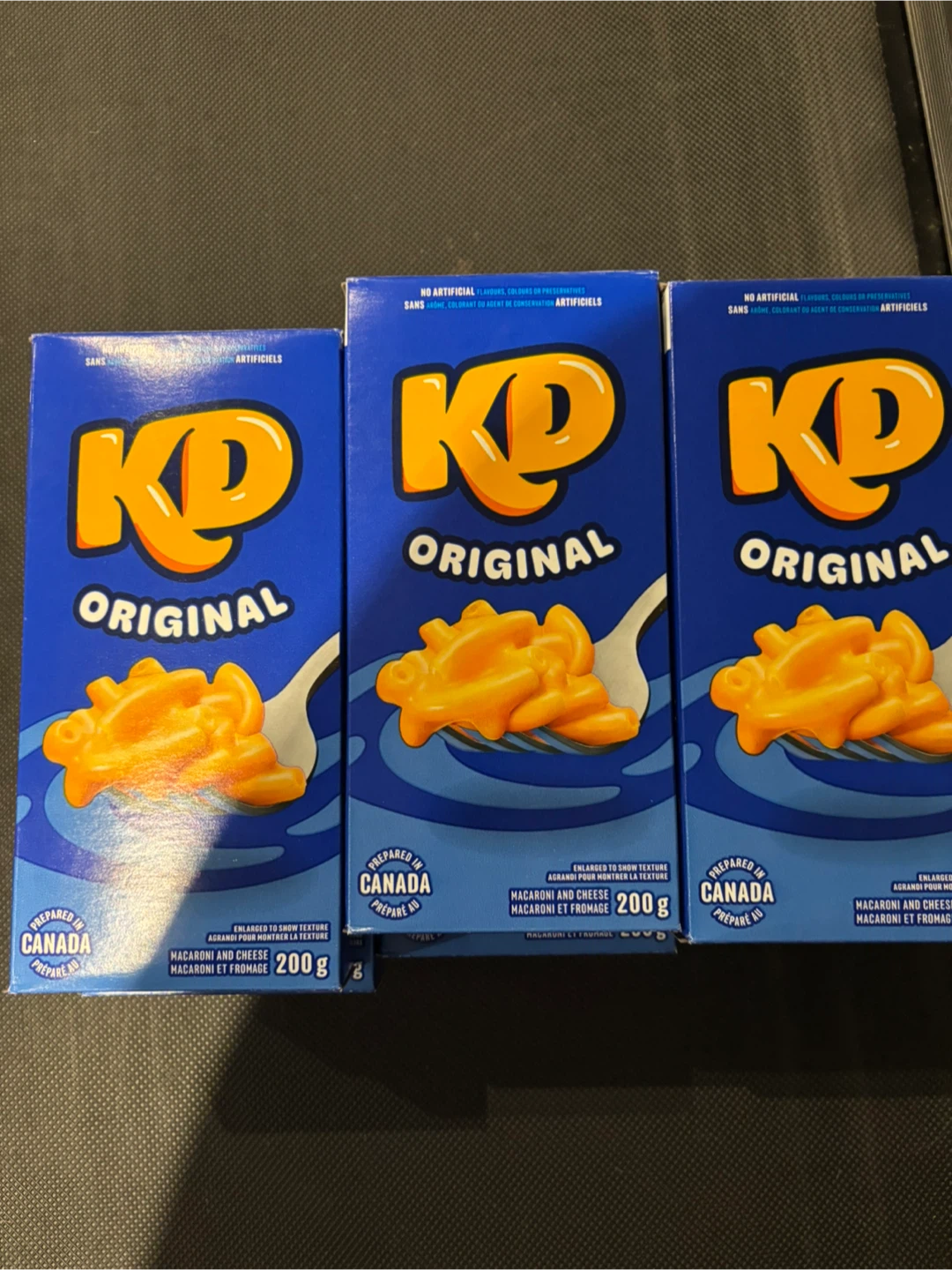 Kraft Dinner KD Original Macaroni & Cheese (9 x 200g)