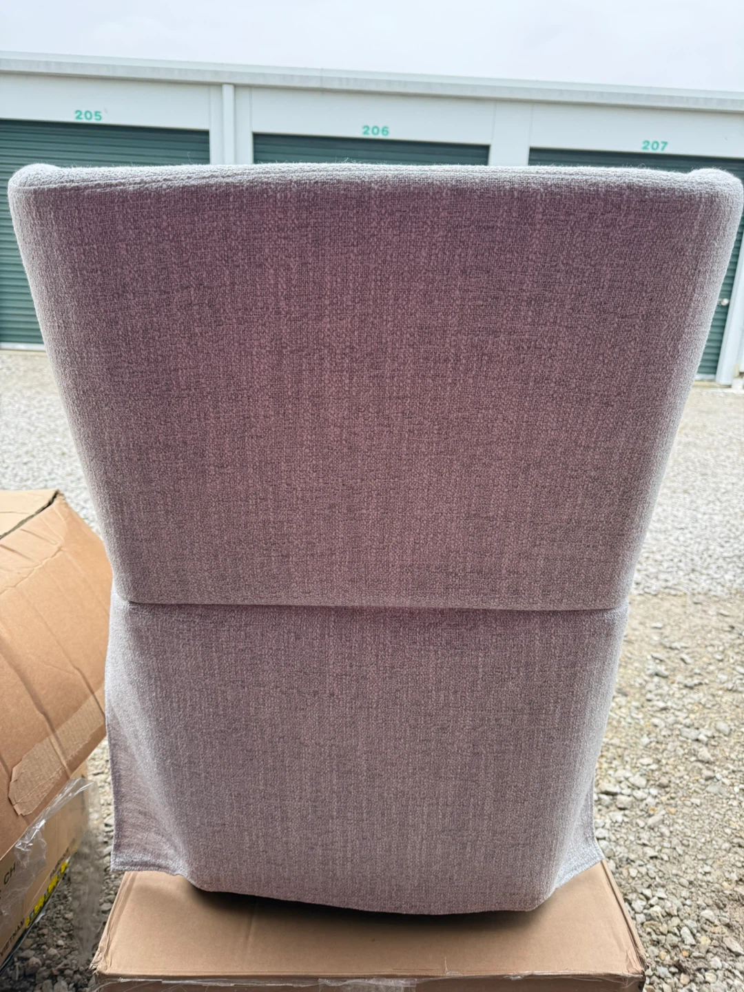 Upholstered Dining Chairs Set of 1 - Light Gray - photo 3