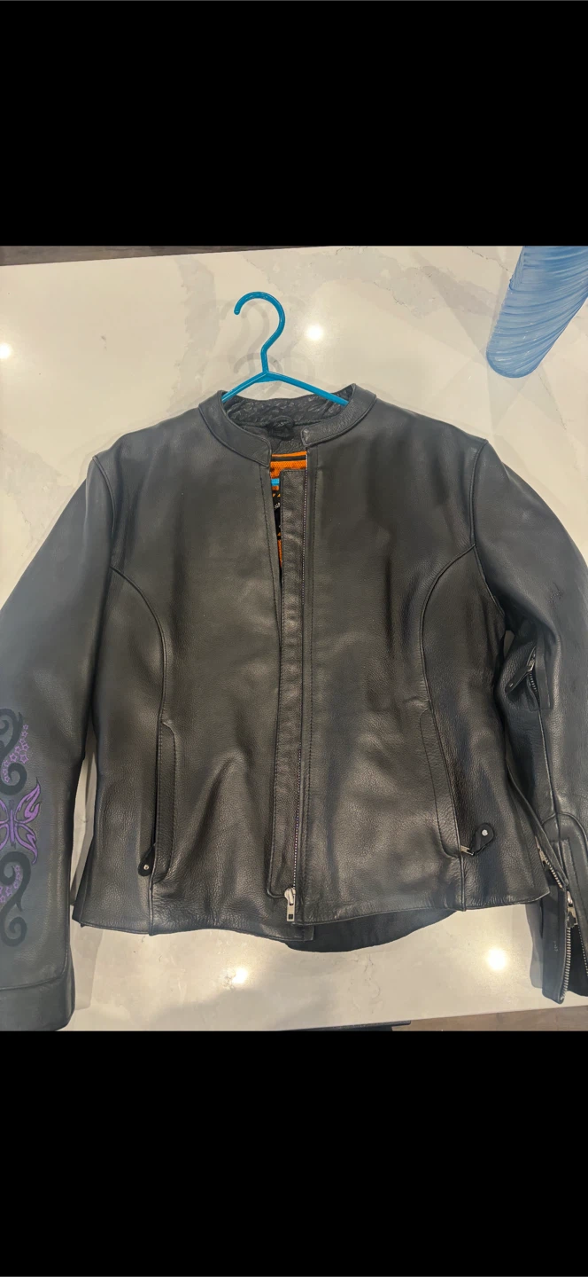 Milwaukee Leather Women's Motorcycle Jacket - Size M