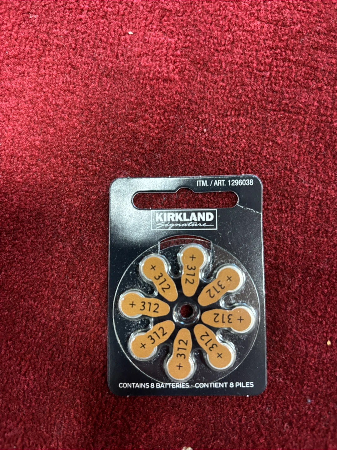 Kirkland Signature Hearing Aid Batteries - Size 312