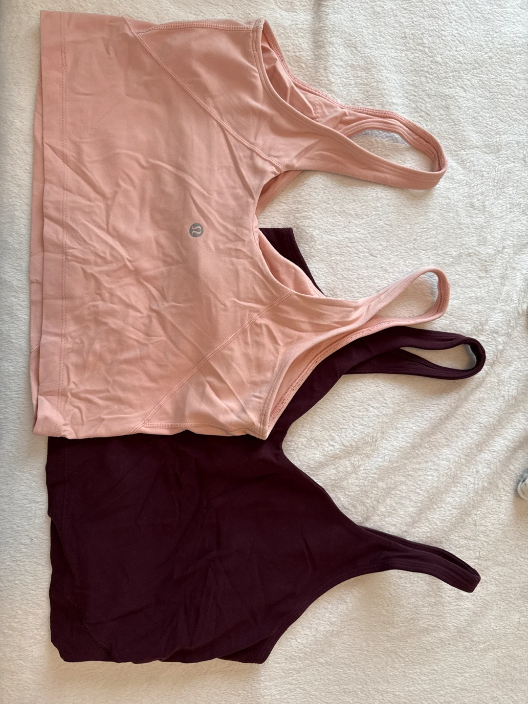 Lululemon Tanks - Pink and Burgundy