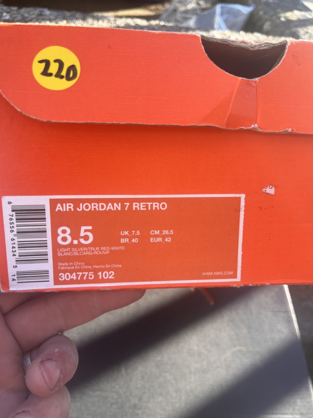Air Jordan 7 Retro Men's Shoes - photo 2