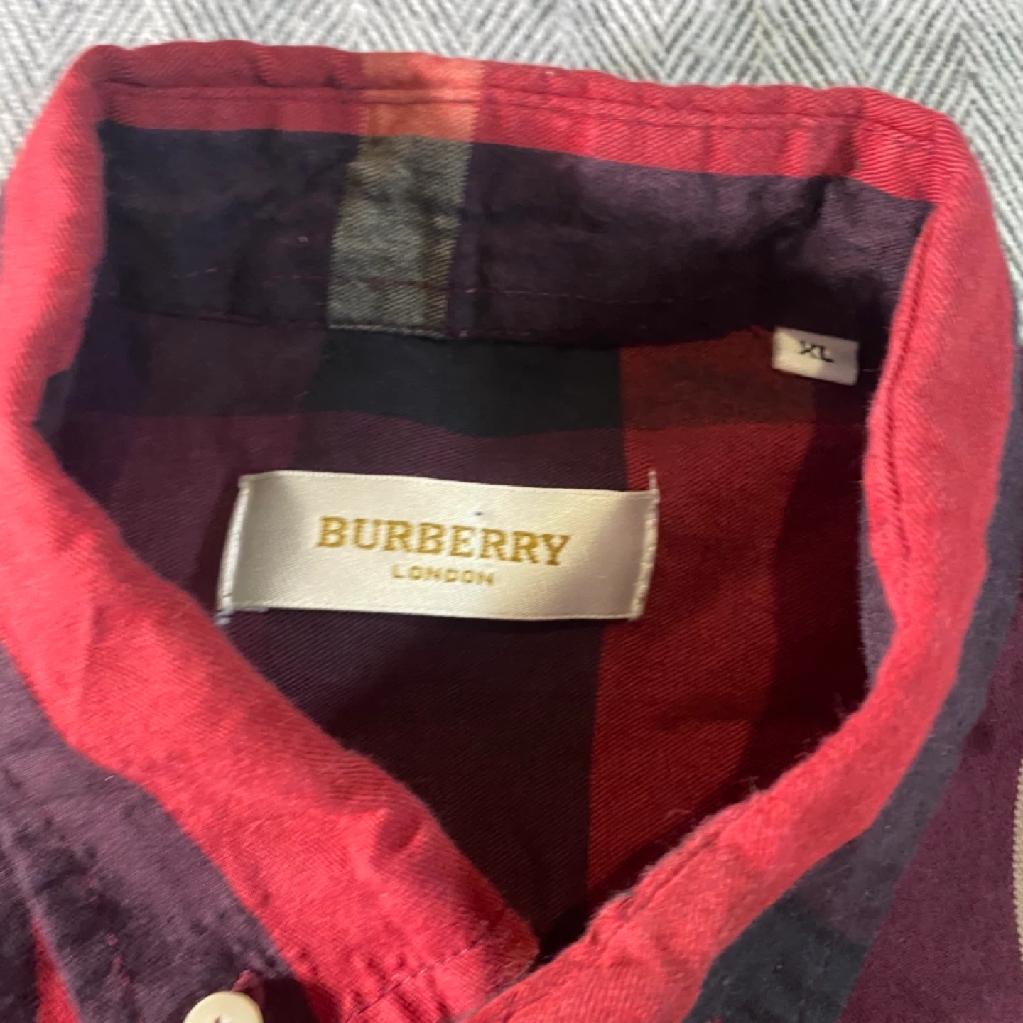 Burberry Long Sleeve Plaid Shirt - photo 3