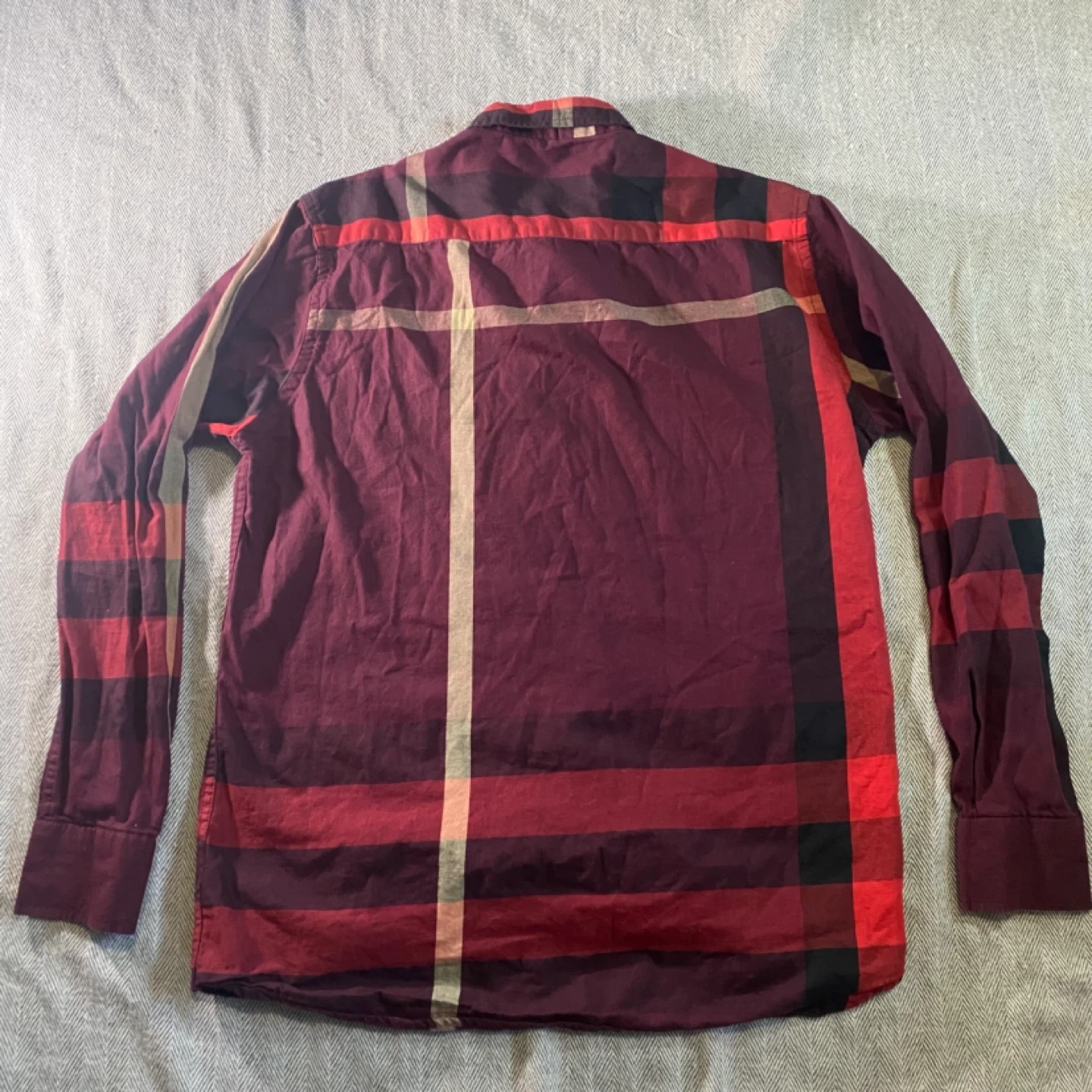 Burberry Long Sleeve Plaid Shirt - photo 4