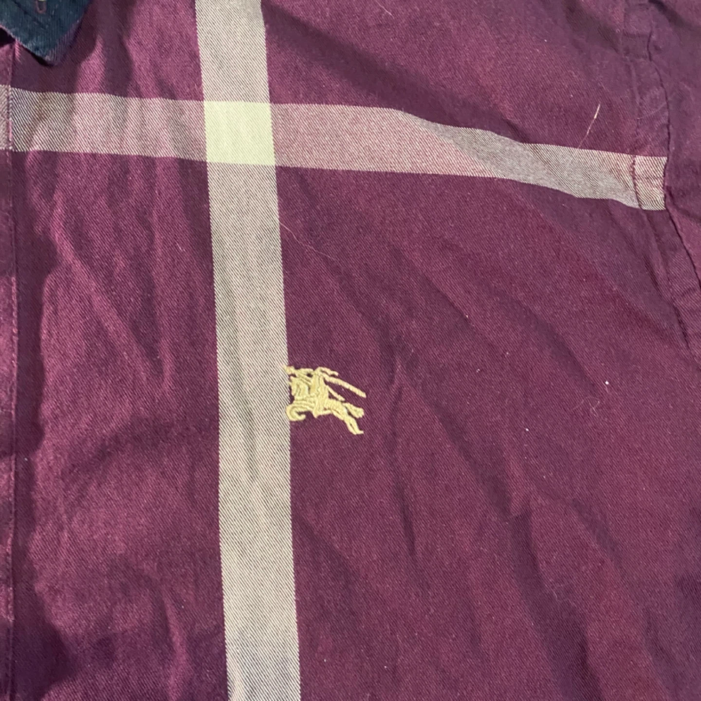 Burberry Long Sleeve Plaid Shirt - photo 2