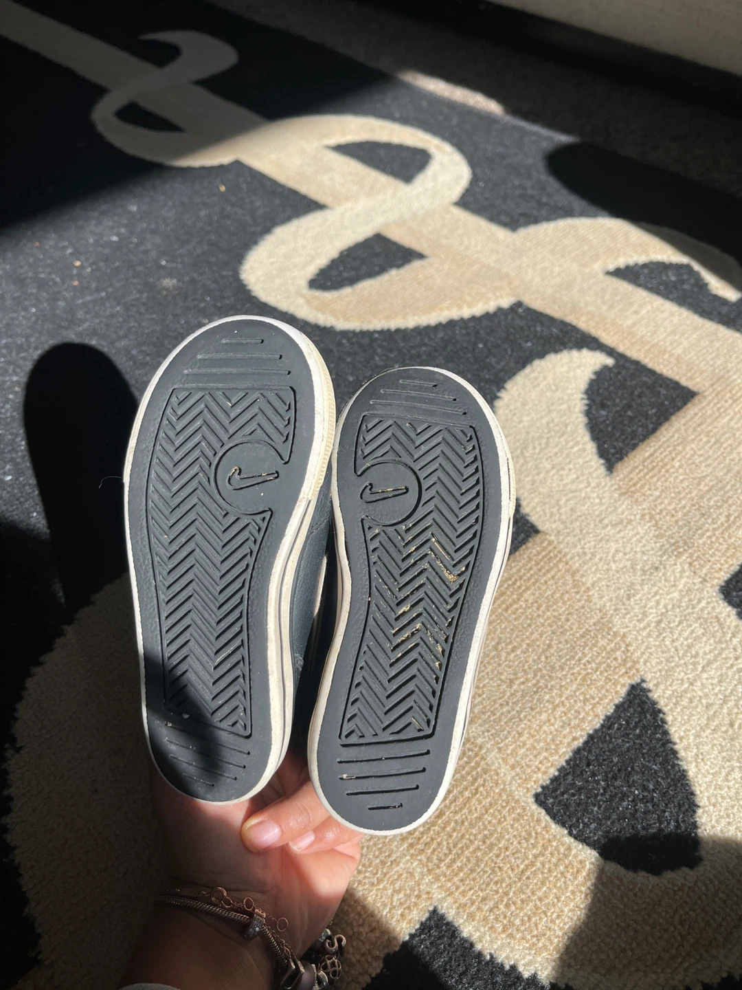 Nike Toddler Shoes Black Velcro Size 10c - photo 3