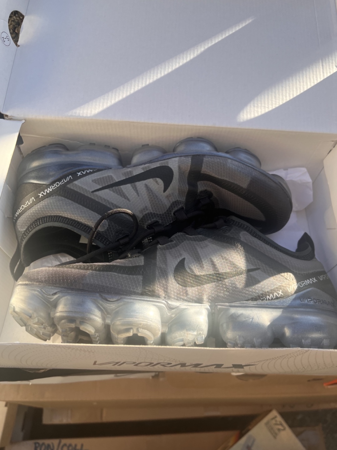 Nike Air VaporMax 2019 Ghost black Men's Shoes