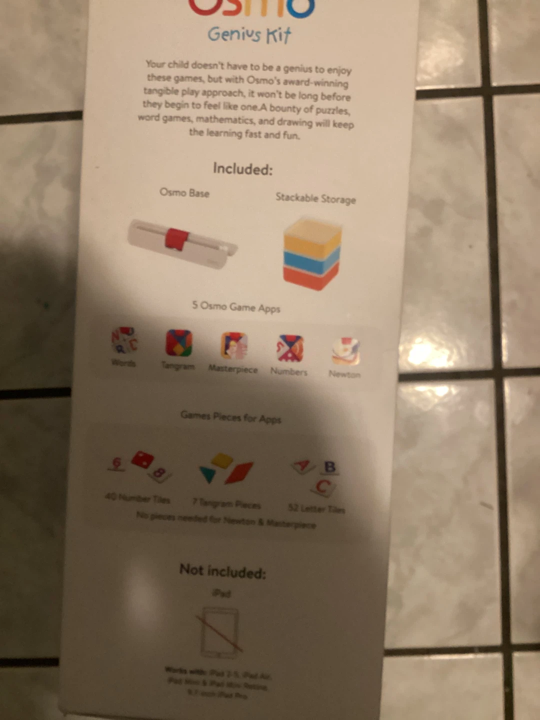 Osmo Genius Kit Educational Learning Game for Kids - photo 2