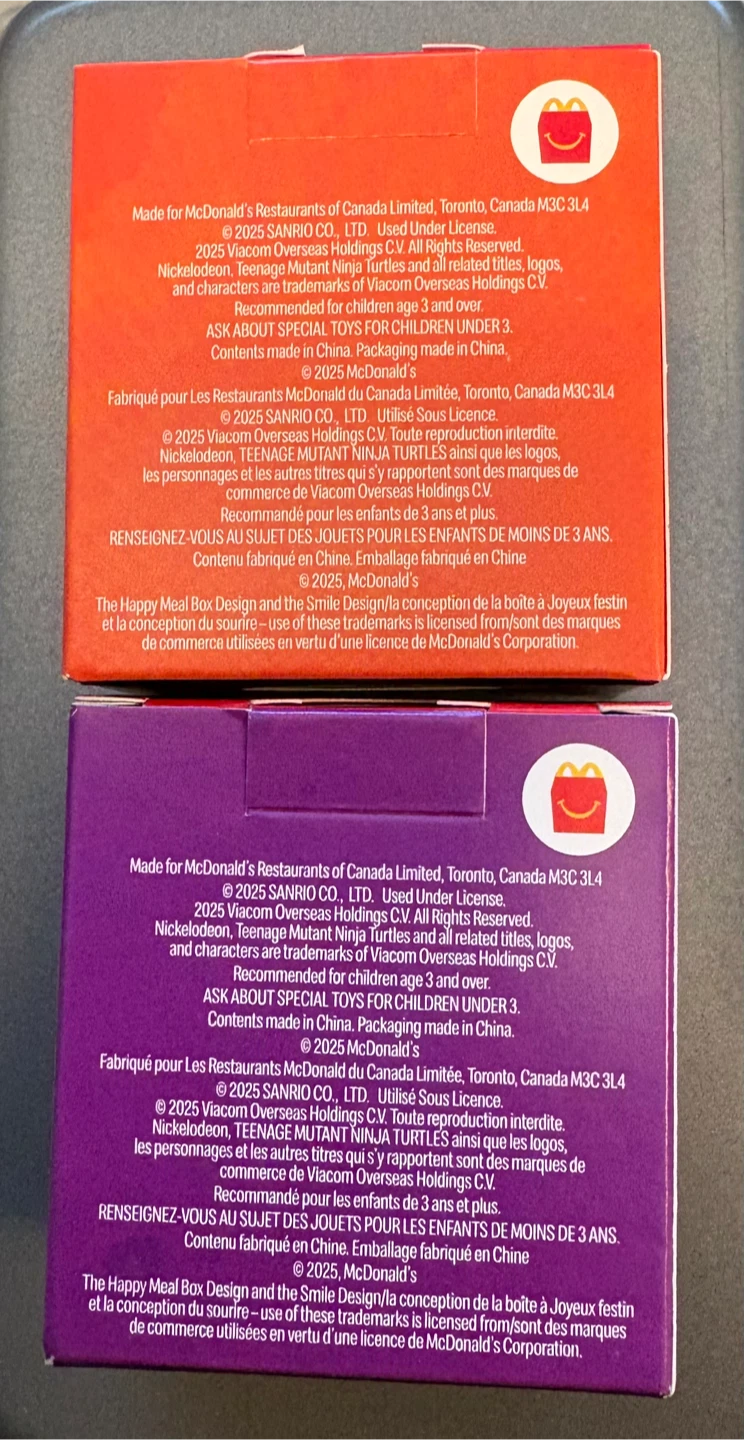 ✨✨McDonald's Happy Meal Toys - TMNT x Hello Kitty & Friends - photo 2