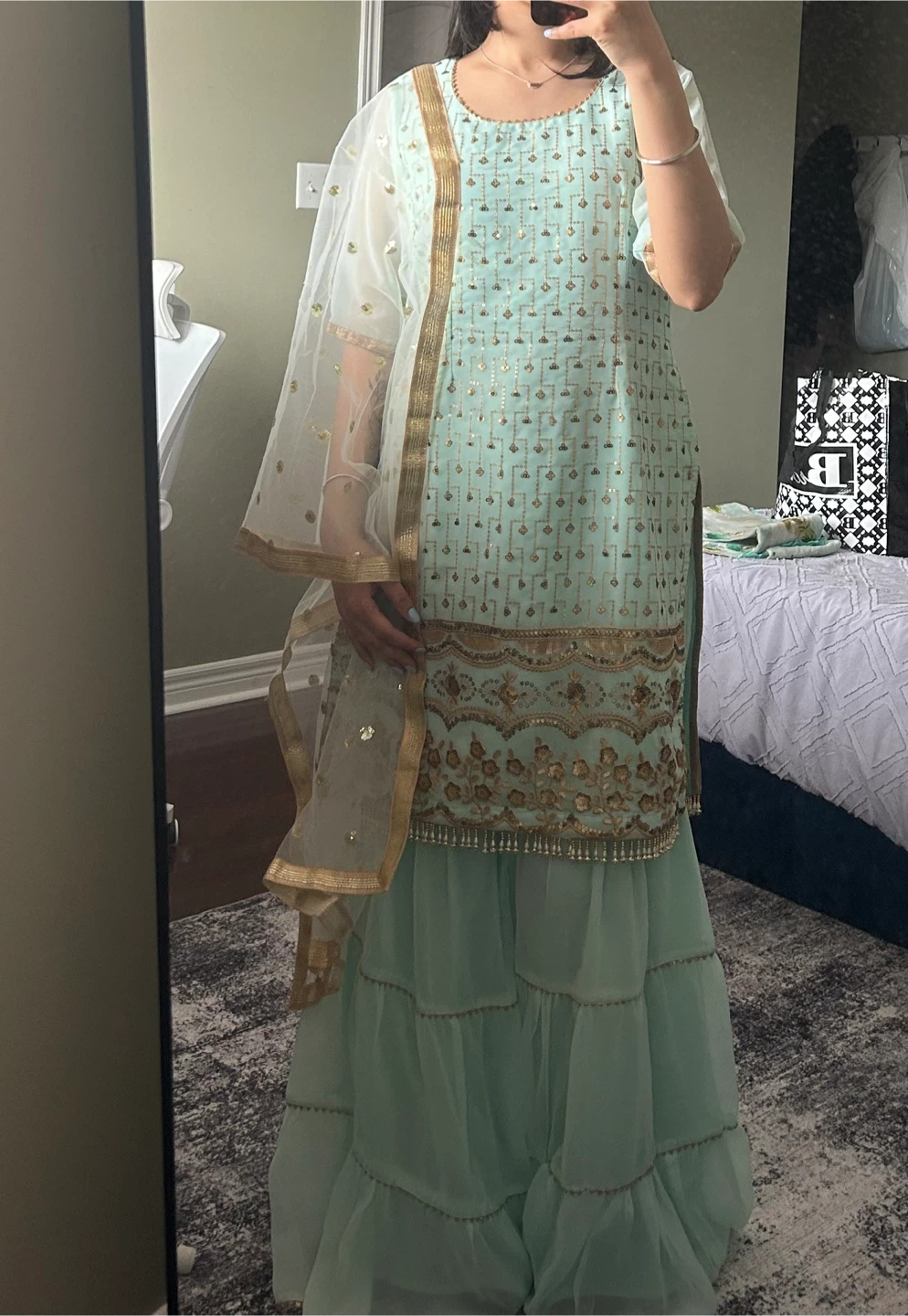 New Sharara Suit Set - medium