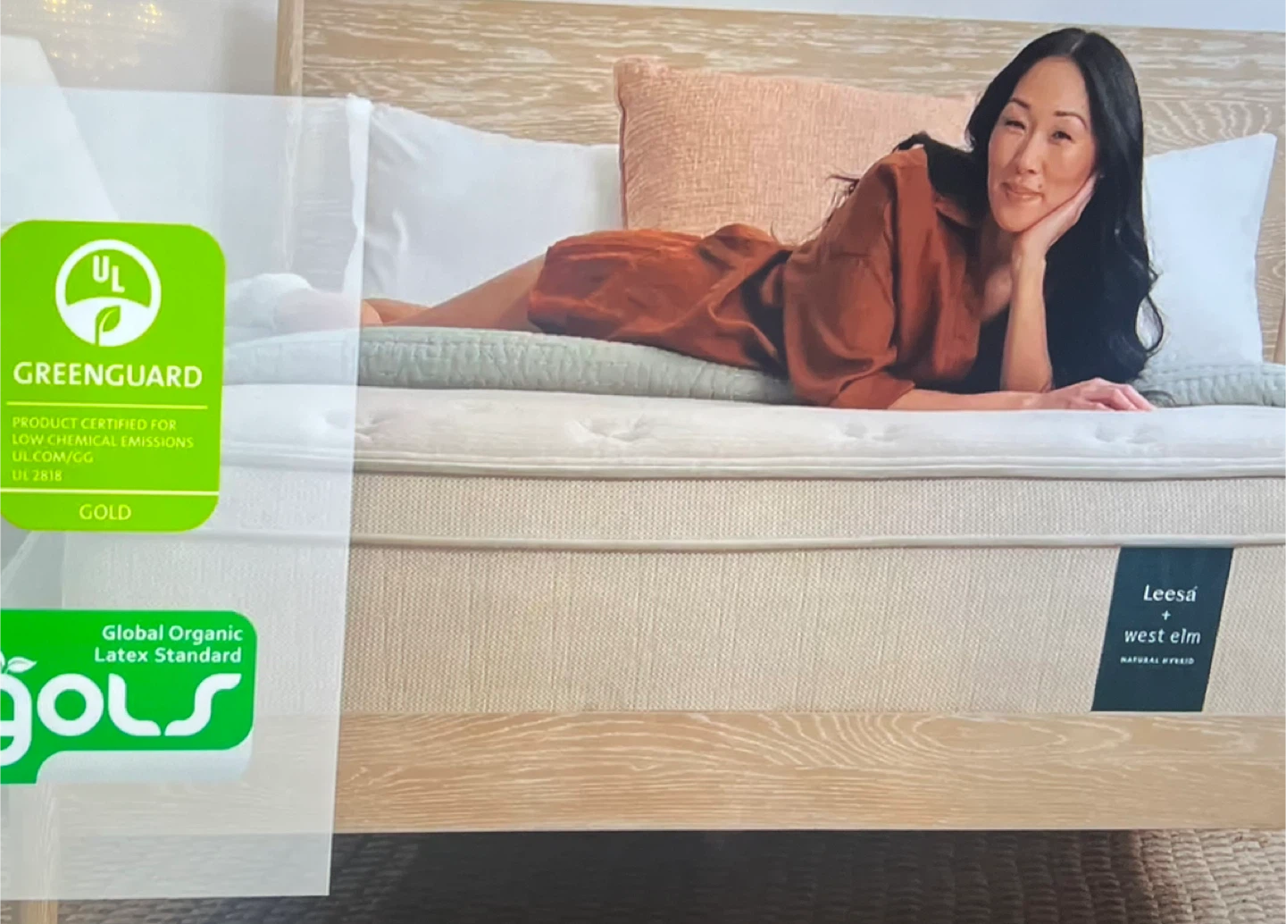 Leesa + West Elm Natural Hybrid Mattress - photo 2
