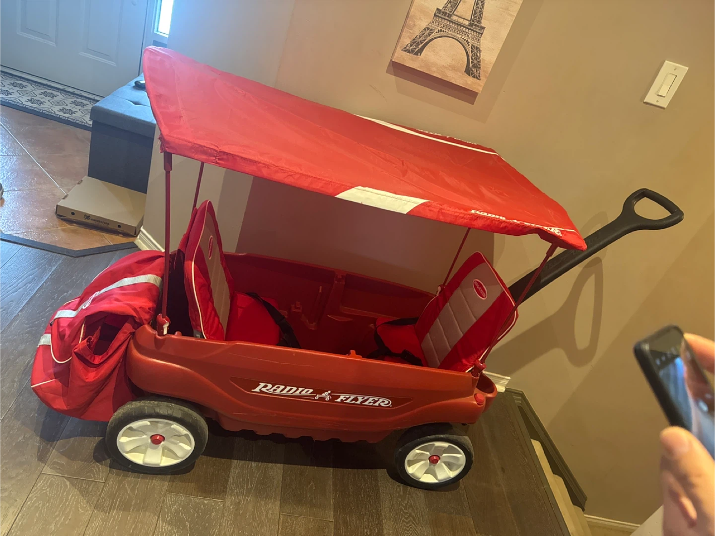 Radio Flyer Red Wagon with Canopy