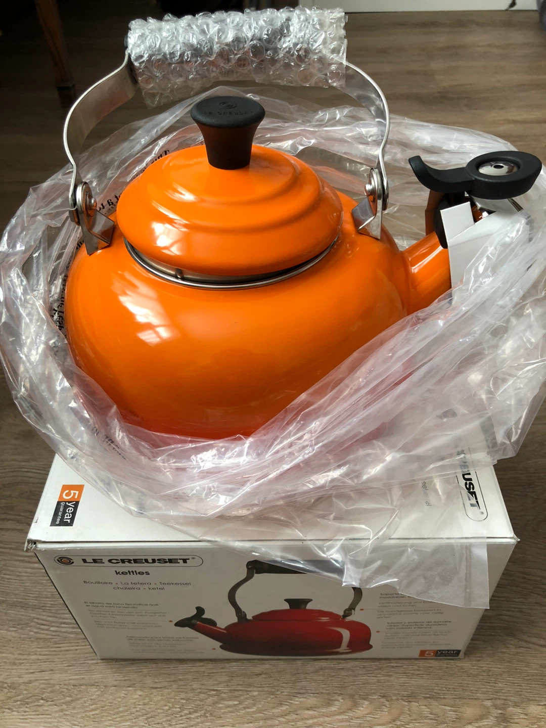 New in box, Le creuset kettle