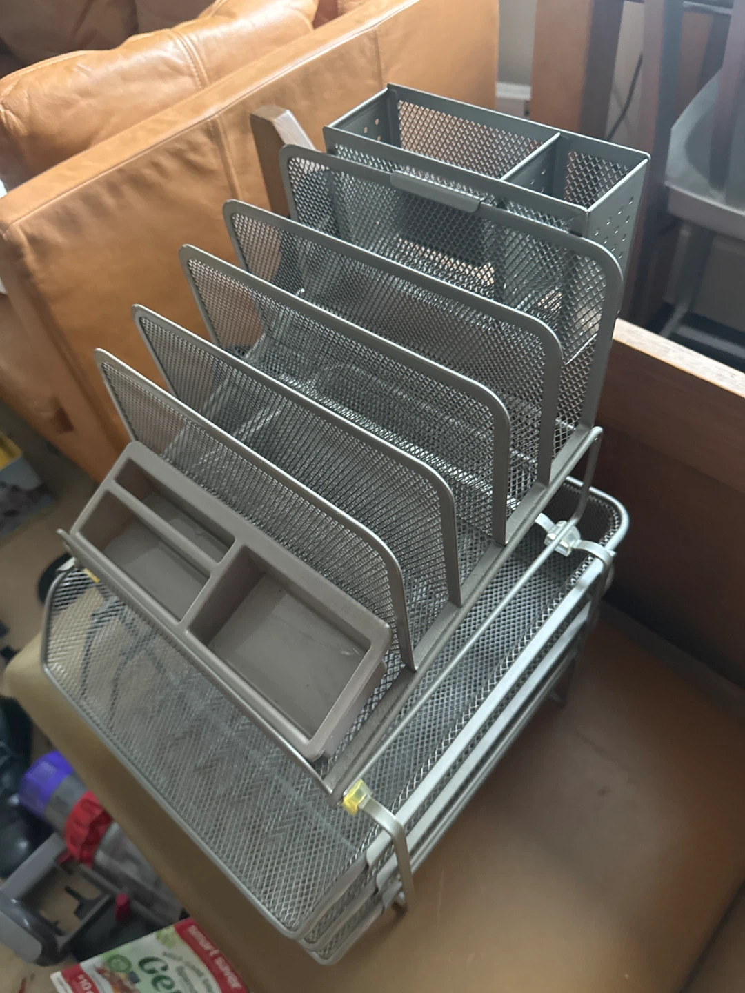 Mesh Desk Organizer with Multiple Compartments - photo 5