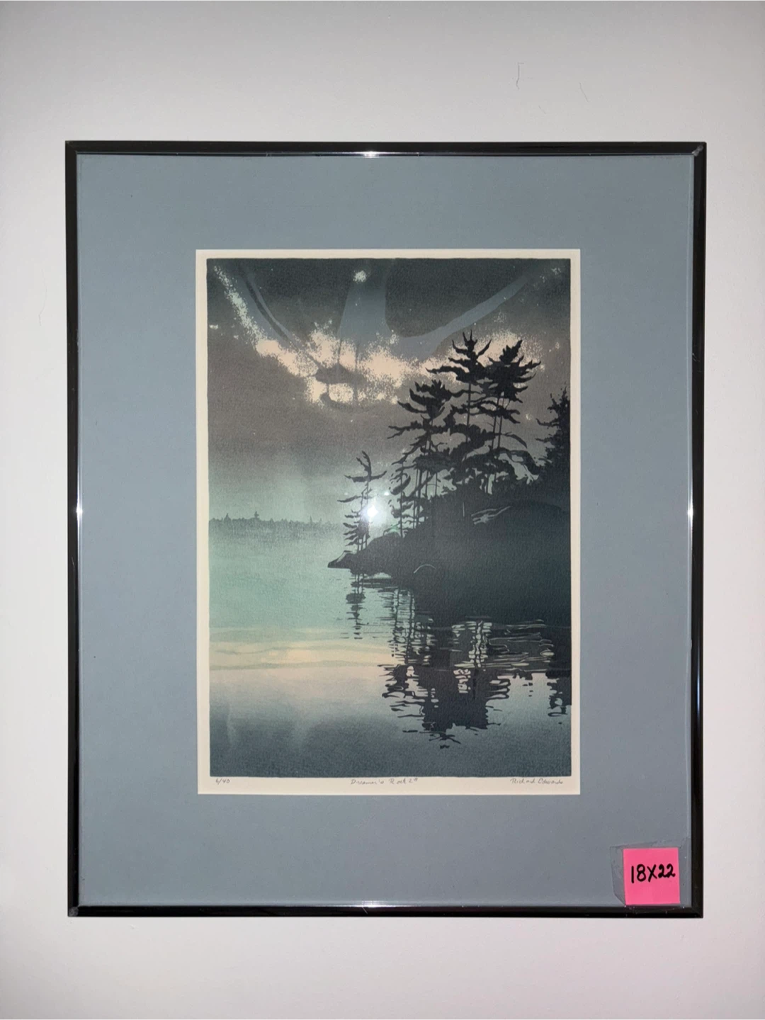 Framed Art Print "Dreamer's Rest" by Richard G. Adams