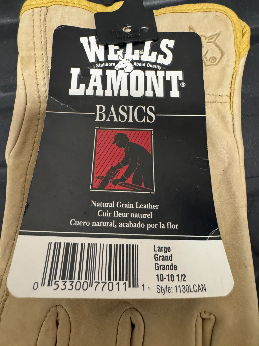Wells Lamont Leather Gloves (BRAND NEW) - photo 2