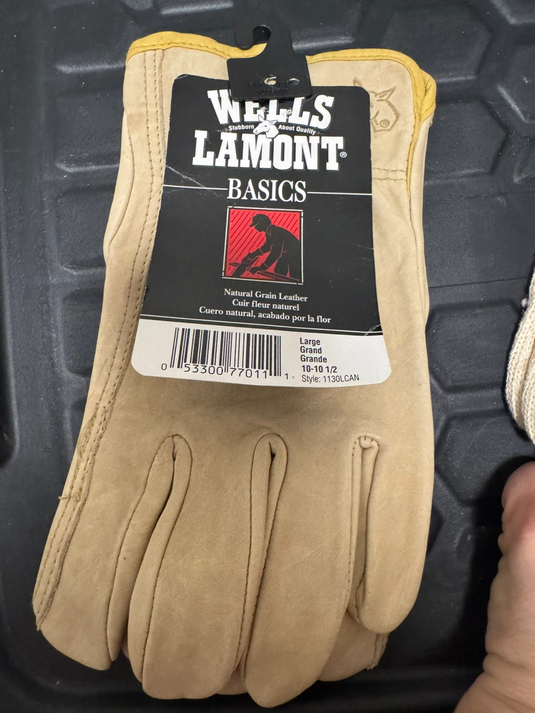 Wells Lamont Leather Gloves (BRAND NEW)