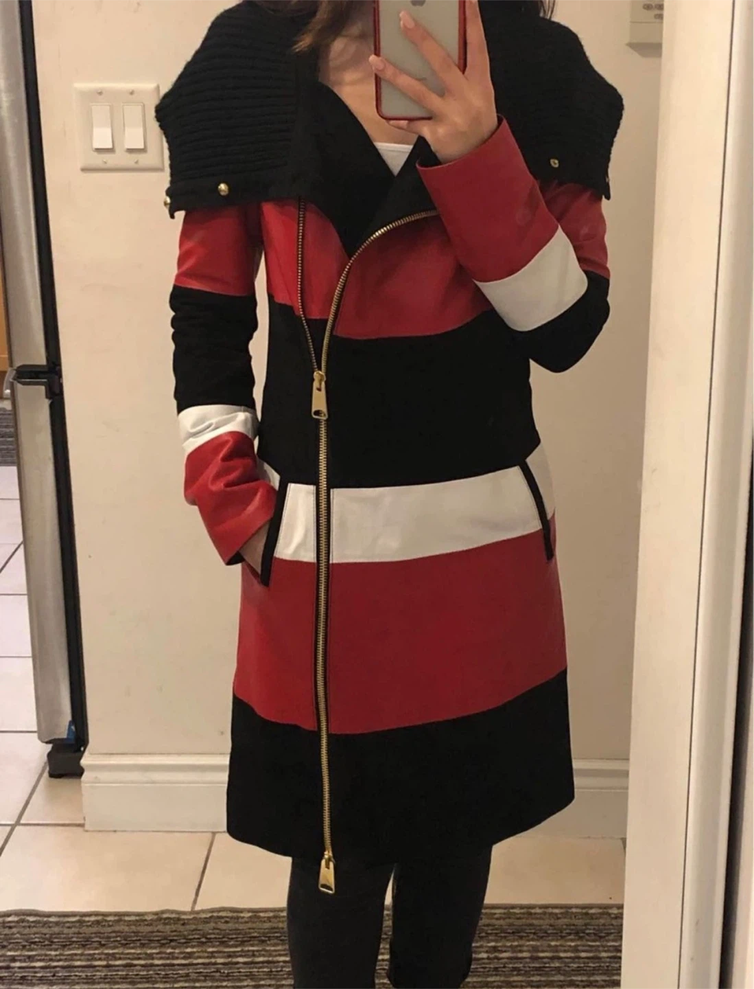 Real Leather Coat - photo 2