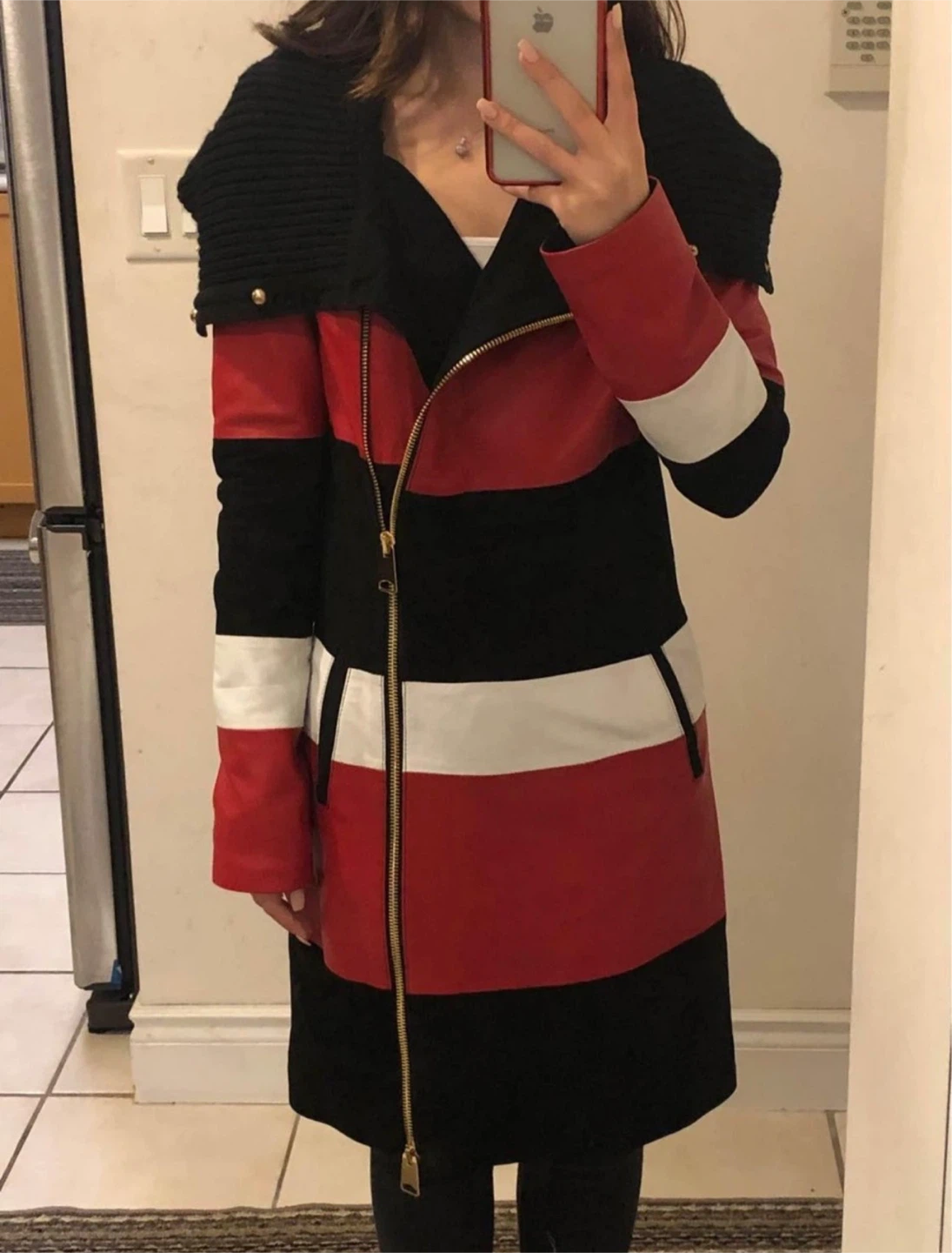 Real Leather Coat