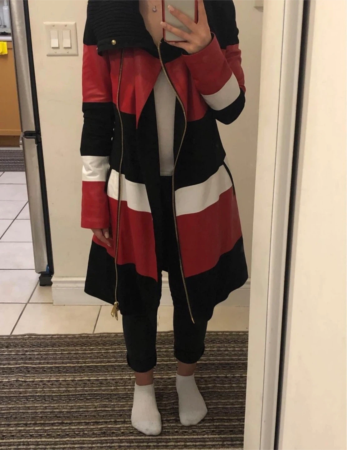 Real Leather Coat - photo 5