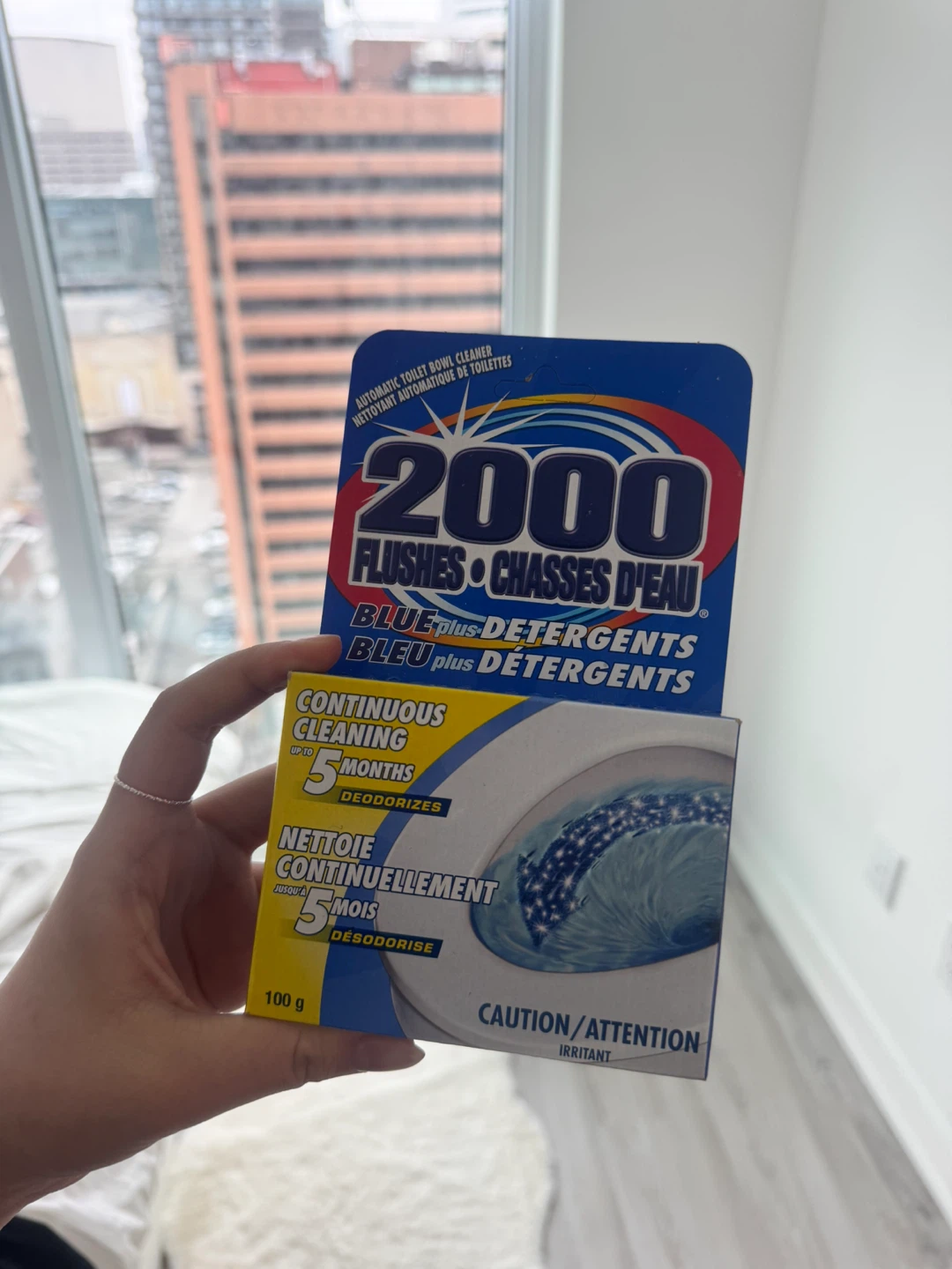 Brand New 2000 Flushes Toilet Bowl Cleaner – Blue + Detergent