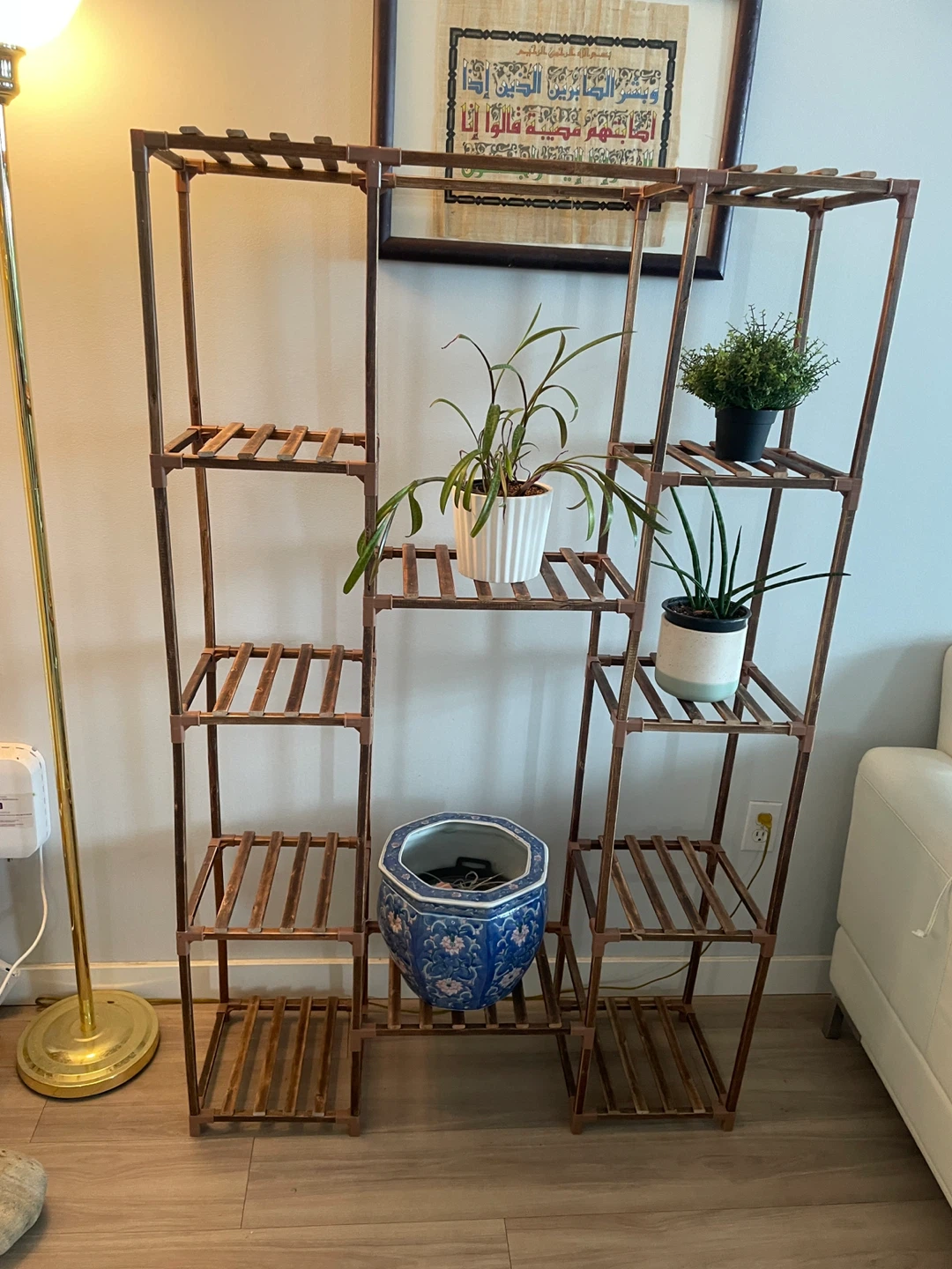 Multi-Tiered Plant Stand Shelf