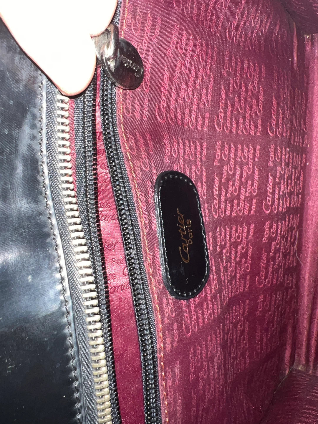 Vintage Black Cartier Handbag - photo 2