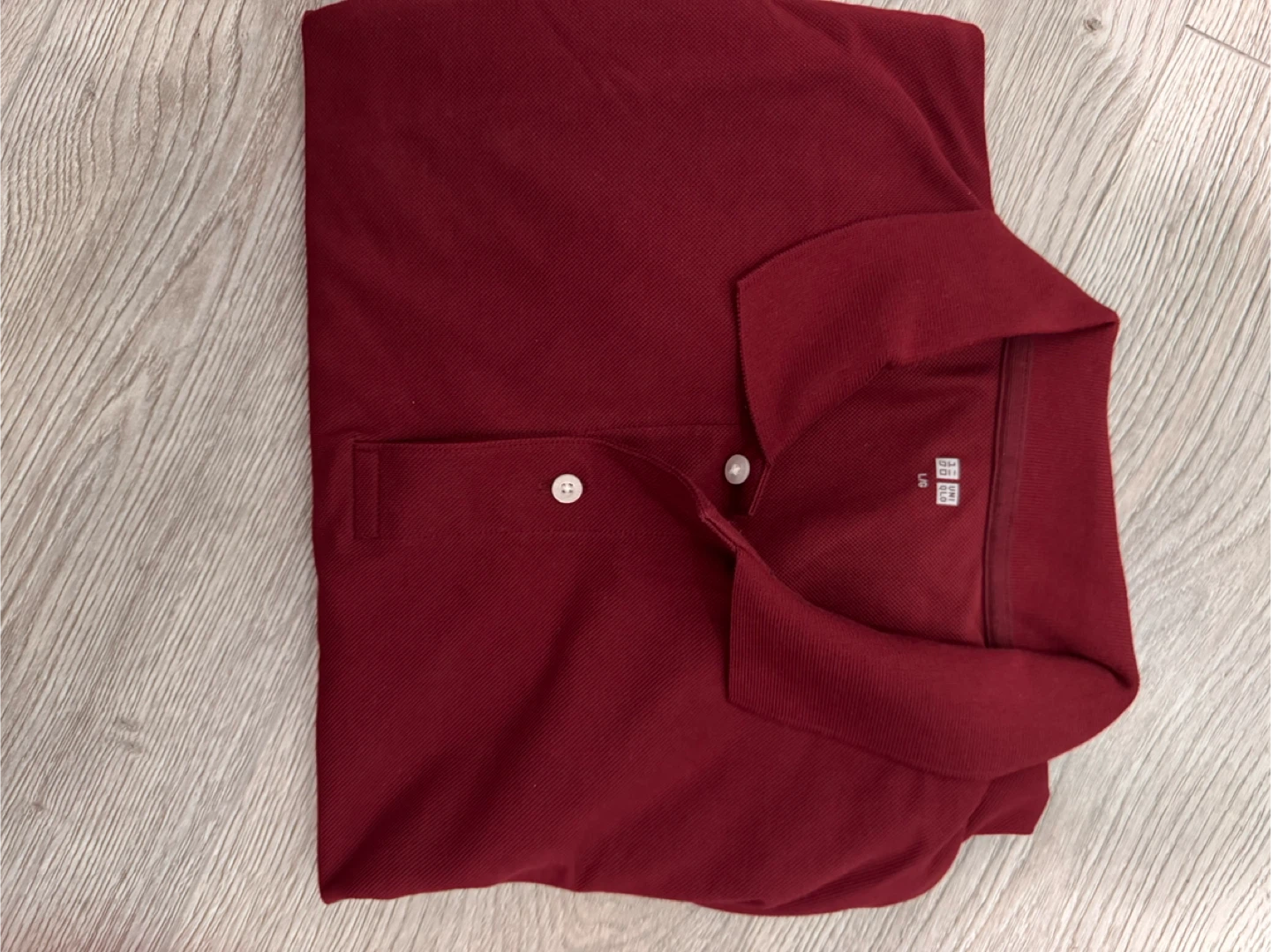 UNIQLO AIRism COTTON PIQUE POLO SHIRT