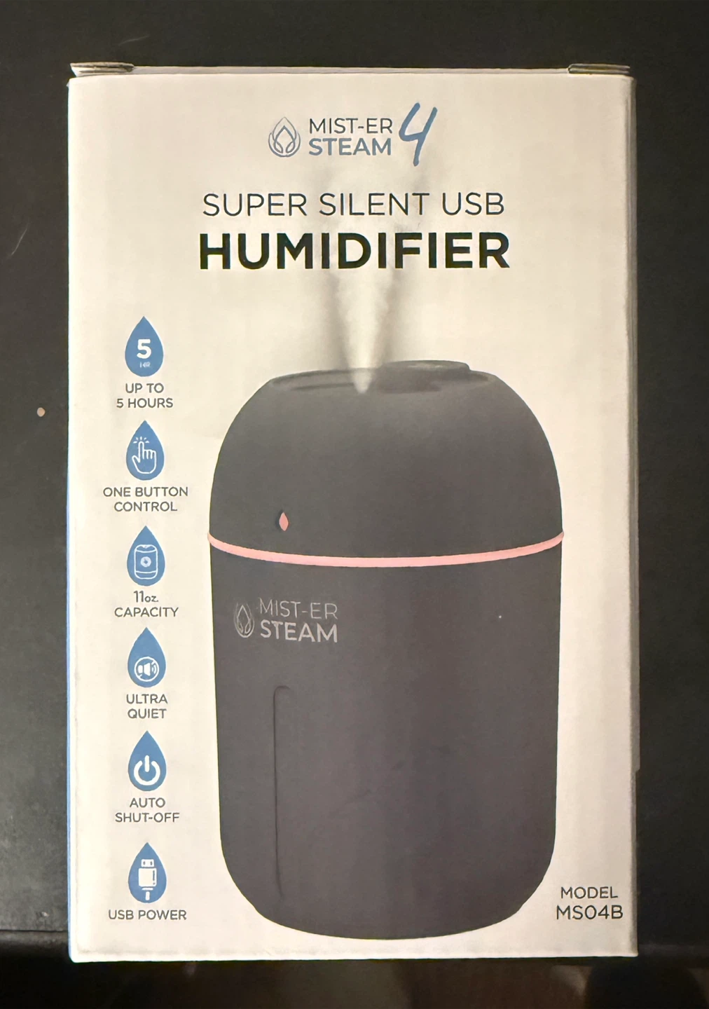 Mist-er Steam Super Silent USB Humidifier🧡 - photo 2