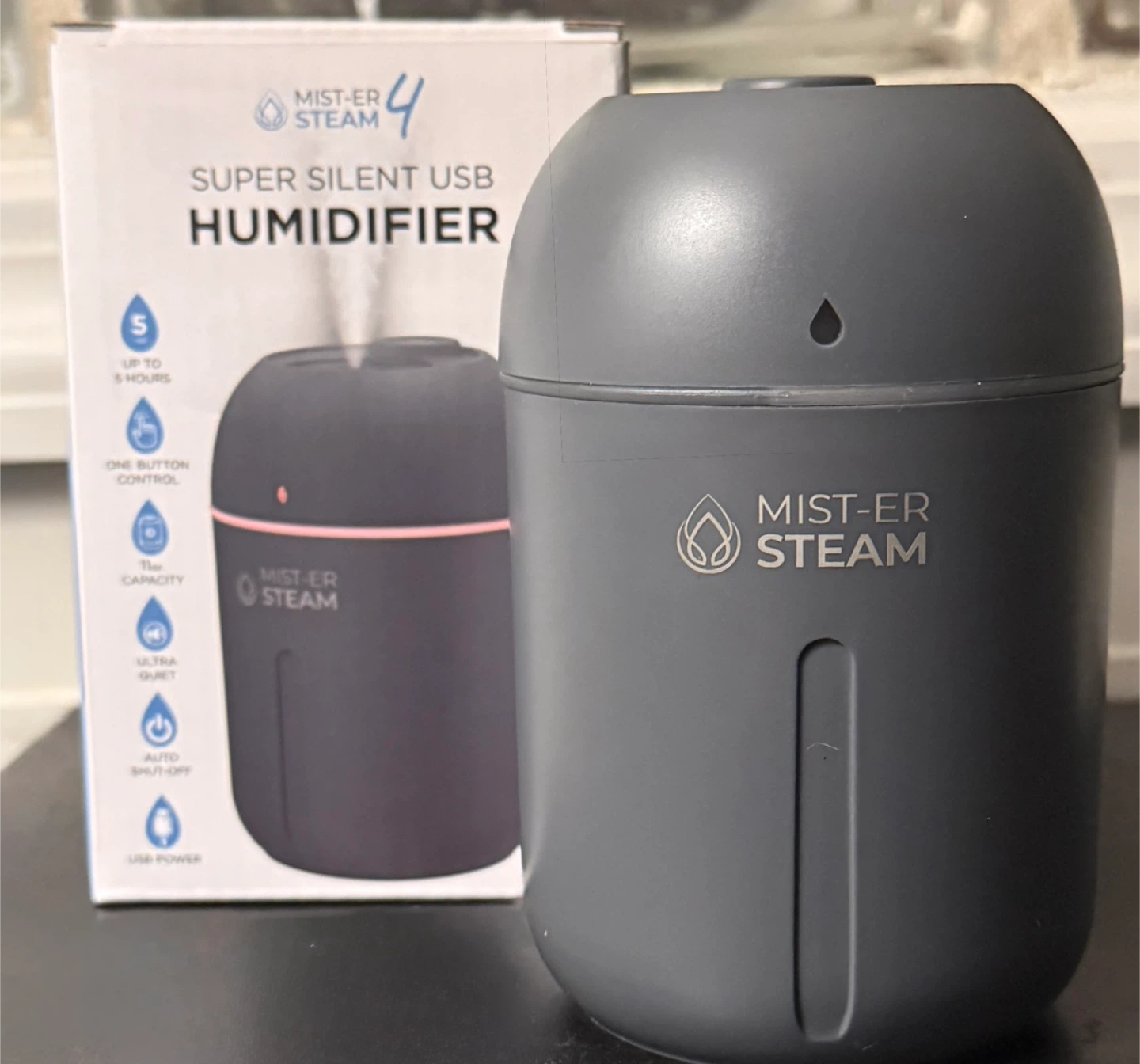 Mist-er Steam Super Silent USB Humidifier🧡