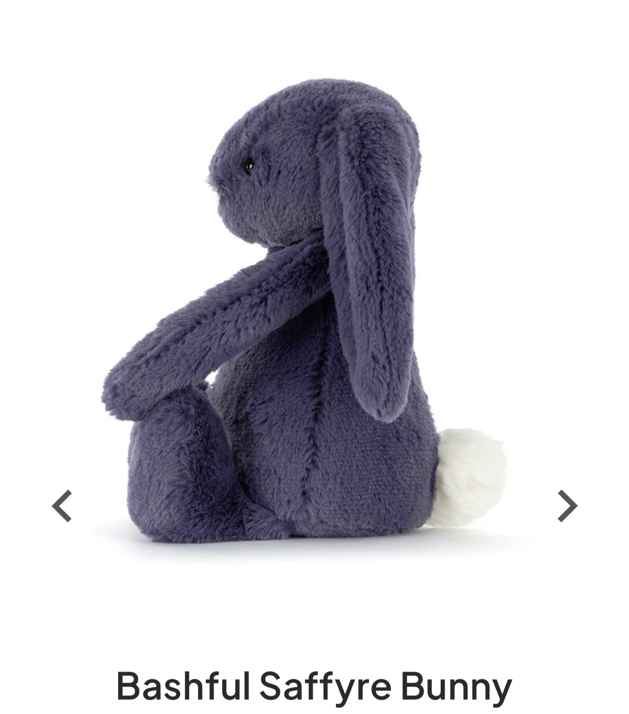 Jellycat Bashful Saffyre Bunny Plush - photo 3
