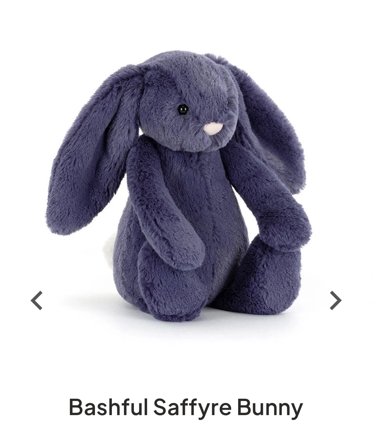 Jellycat Bashful Saffyre Bunny Plush - photo 2