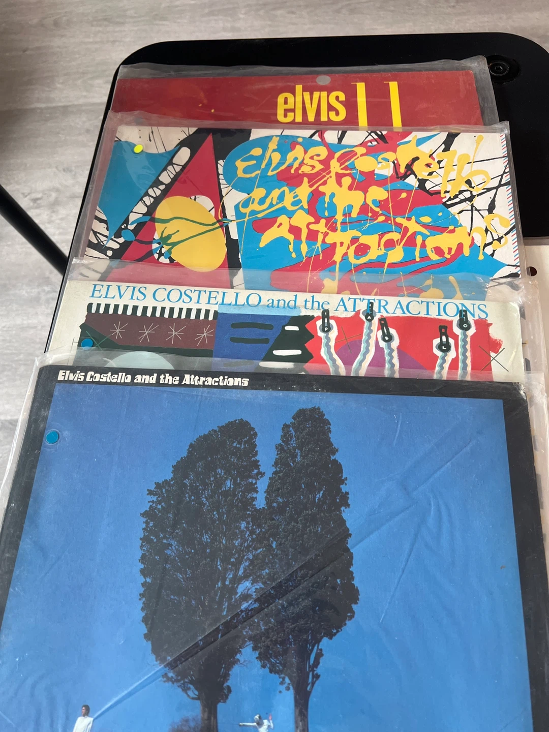 Elvis Costello and the Attractions Vinyl Records Collection