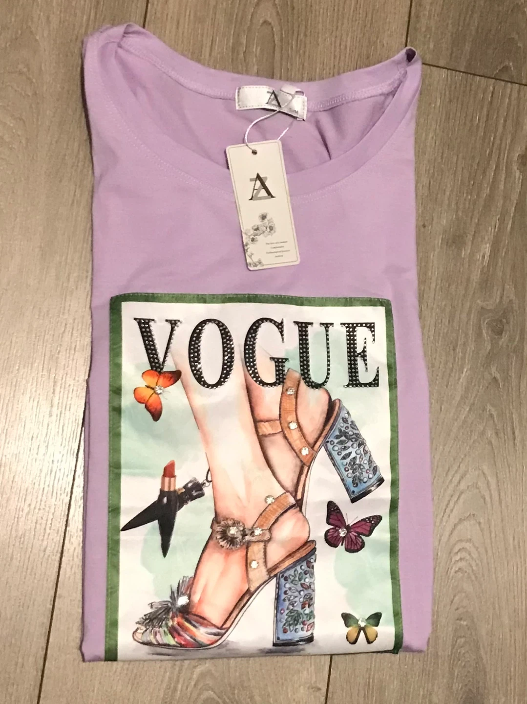 Lavender Vogue Graphic T-Shirt - photo 2