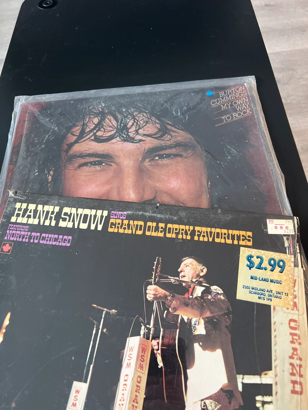 Hank Snow & Burton Cummings My Own Way To Rock Vinyl Records