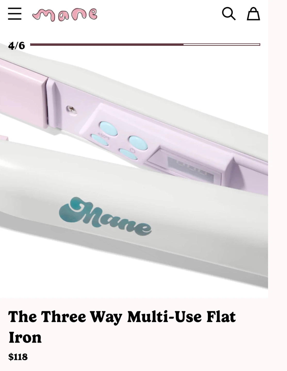 🧡Mane The Three Way Multi-Use Flat Iron - photo 2