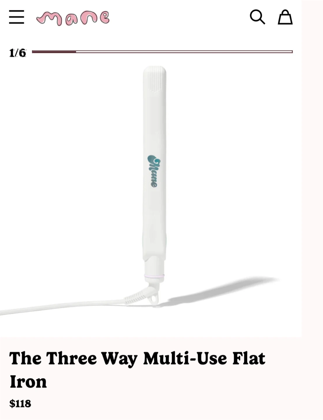 🧡Mane The Three Way Multi-Use Flat Iron - photo 5