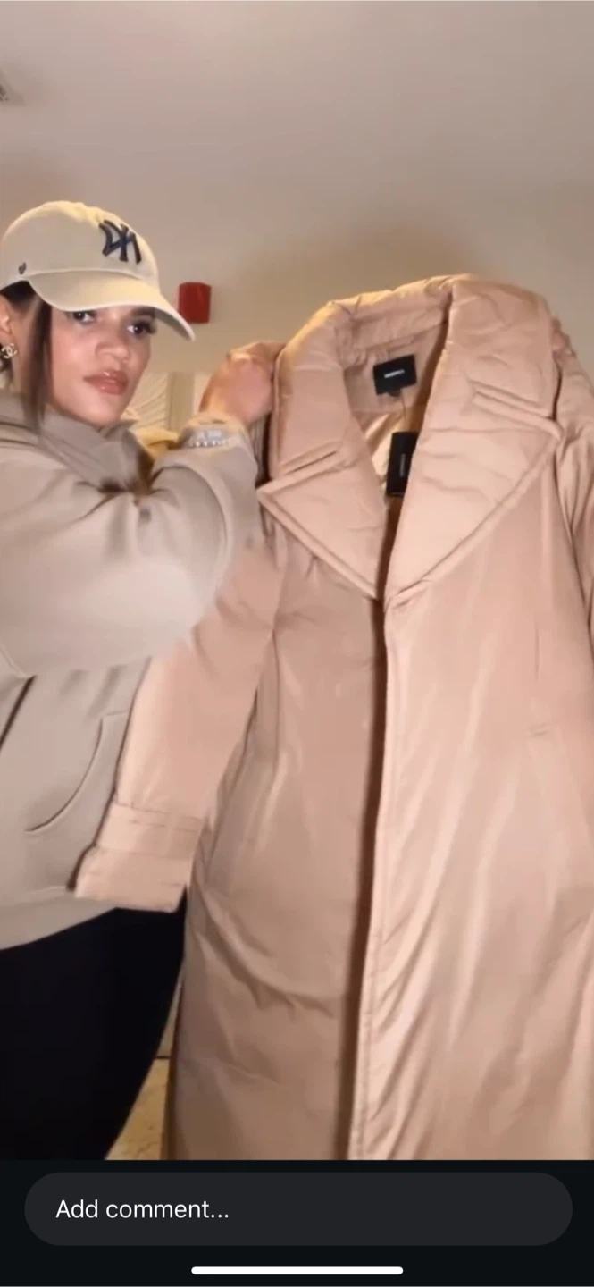 Belted Puffer Trench Coat - photo 3