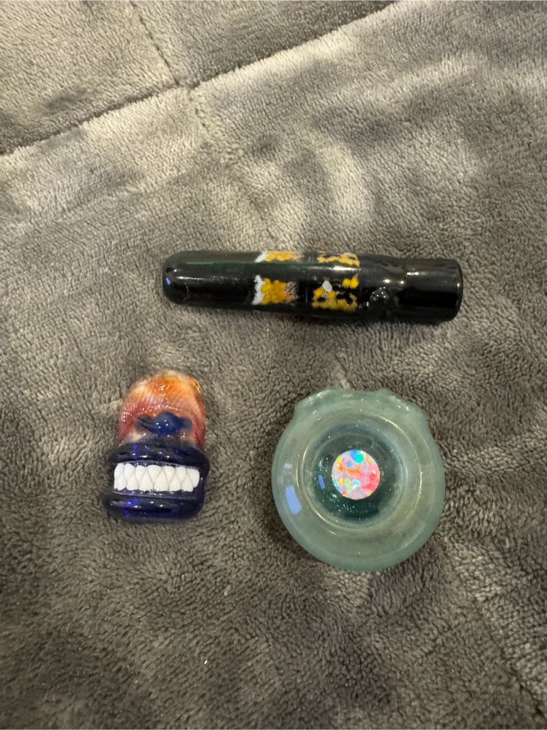 Glass pendants heady glass