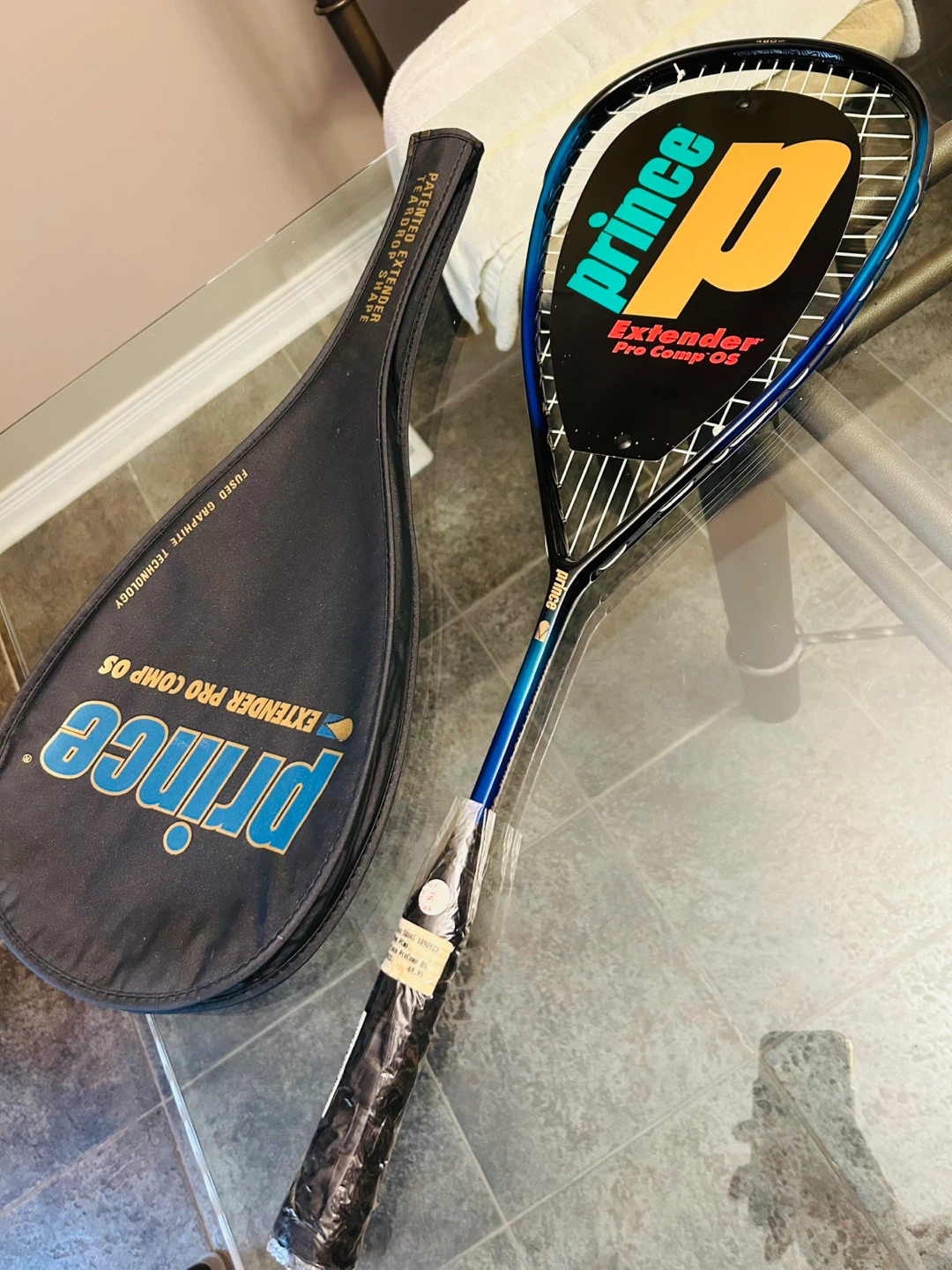 NEW Prince Extender Pro Comp OS Squash Racket