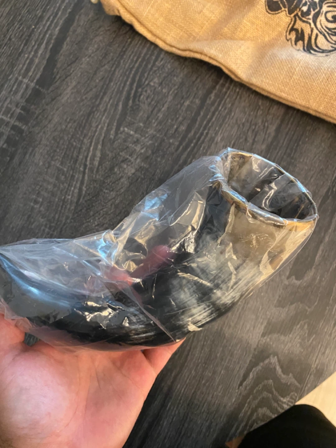 The Viking genuine drinking horn - photo 2