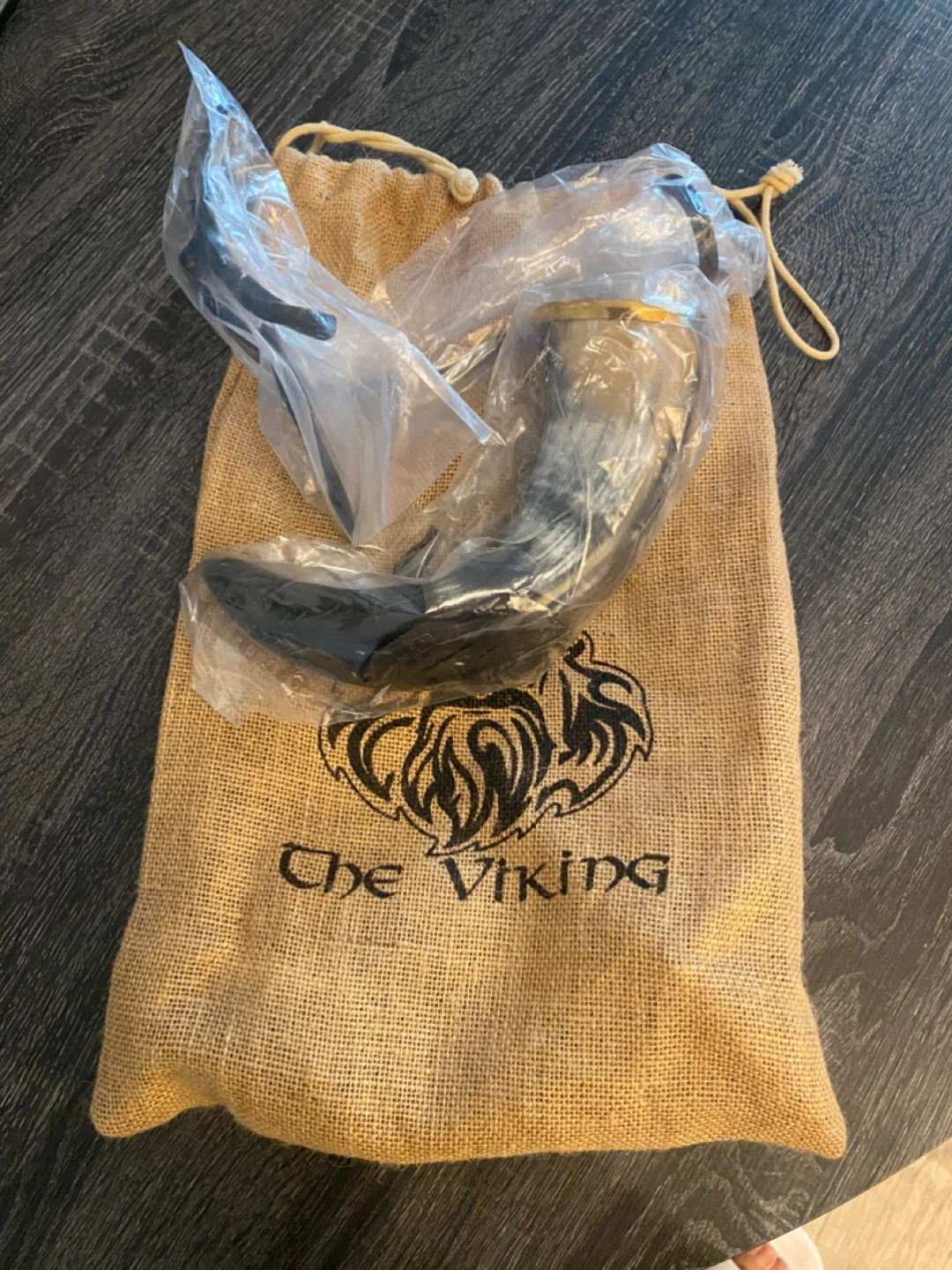 The Viking genuine drinking horn - photo 4