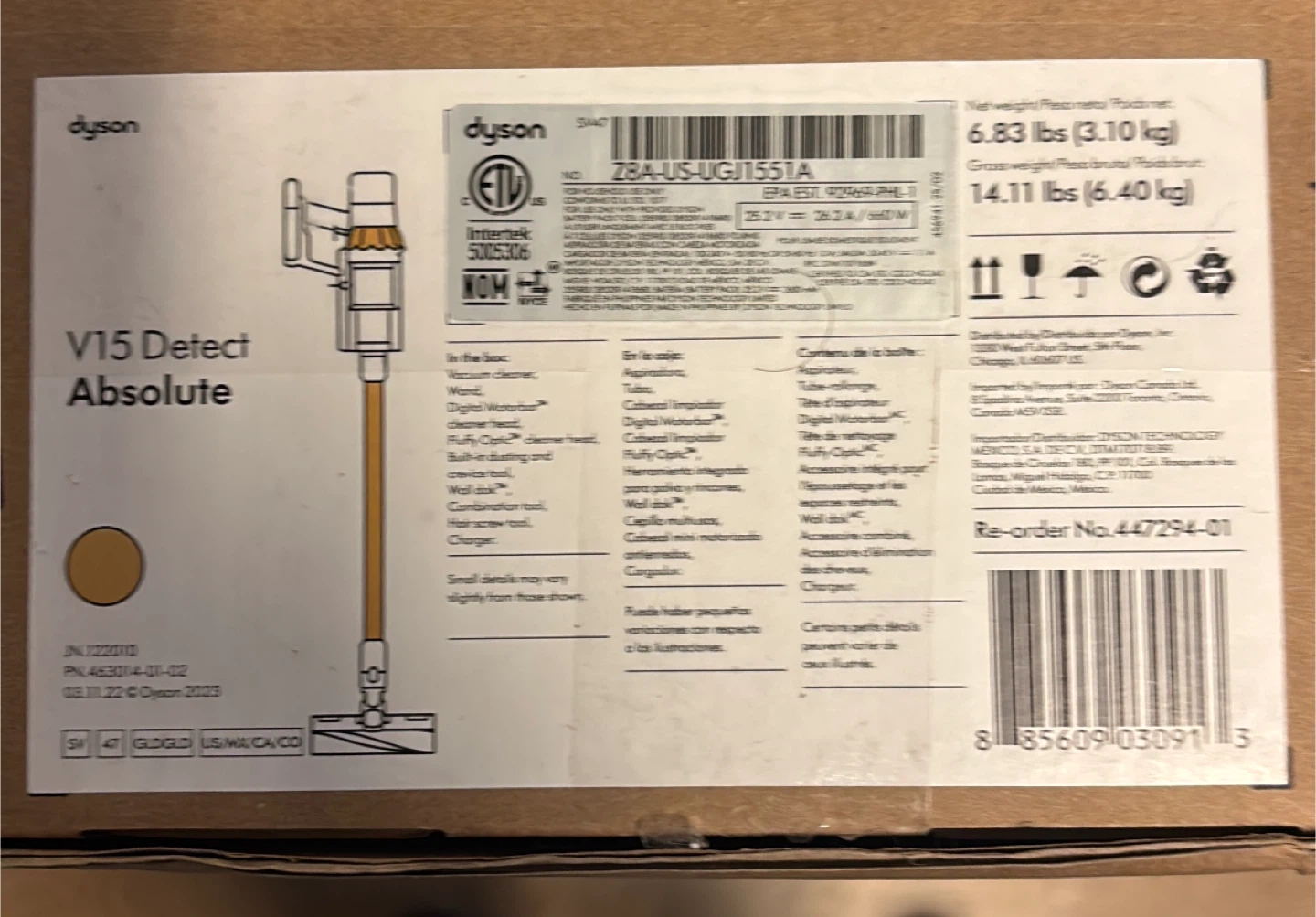 Dyson V15 Absolute